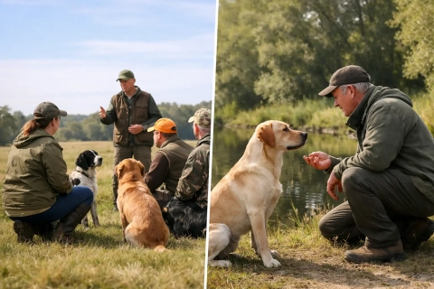 Gundog Classes vs Private Lessons