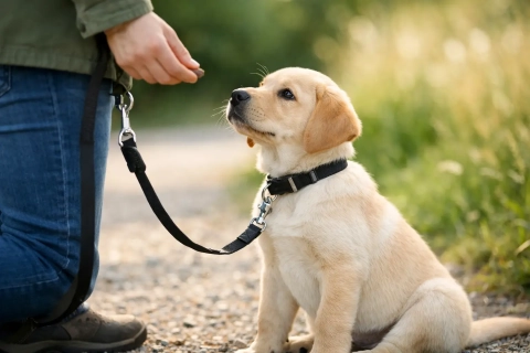 Lead Manners for Gundog Puppies Made Simple